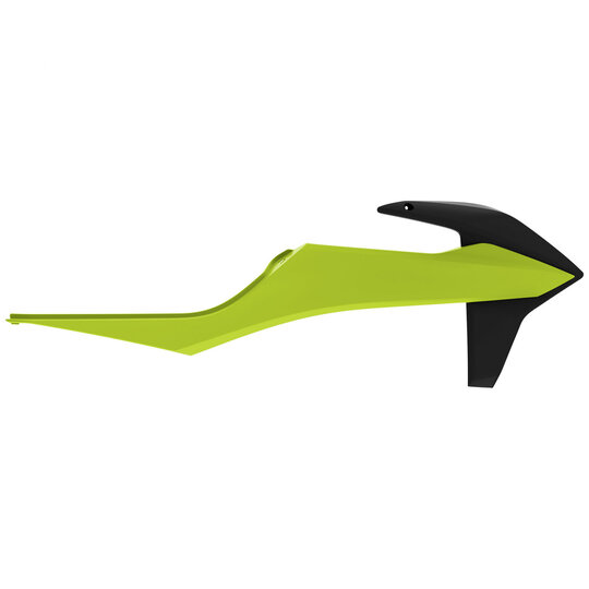 Spojler chladiča POLISPORT 8422100005 (pár) Čierna/fluorescentní žltá