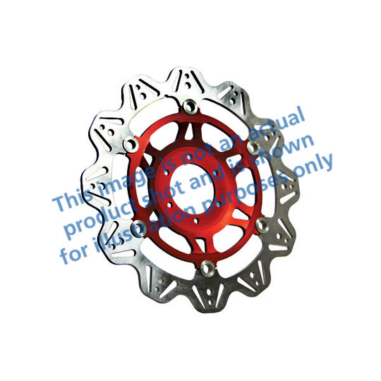 Brzdový kotúč EBC VR694RED červená