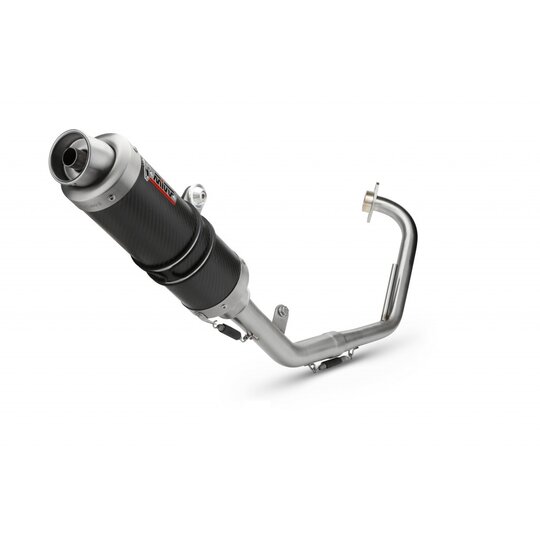 Výfuk kompletný 1x1 MIVV GP Y.030.L2S Karbón