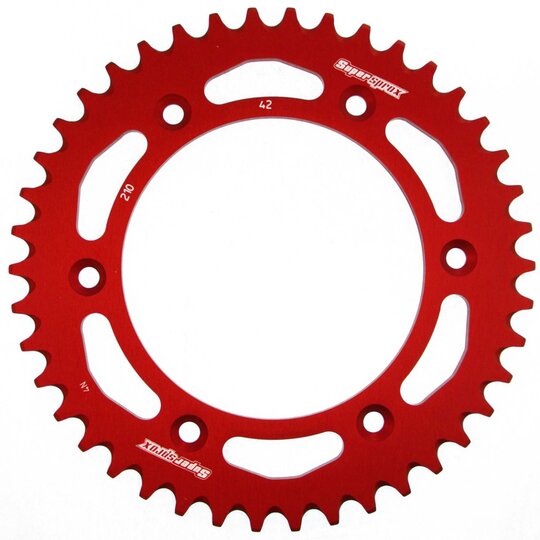 Rozeta  -hliník SUPERSPROX RAL-210:42-RED červené 42T, 520