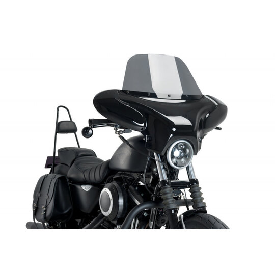 Plexi na motorku CUSTOMACCES BATWING EH0009H dymové
