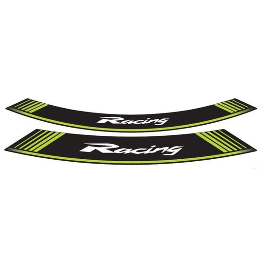 Linka na ráfik PUIG RACING 5531V zelená linky na ráfik - sada 8ks