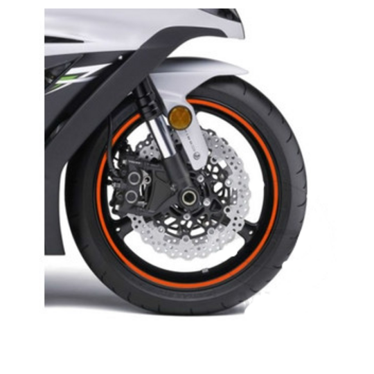 Reflexný  pásik JMT oranžová šírka 7mm dĺžka 6m