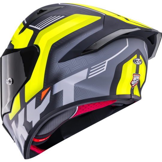Kyt prilba r1r - carbon accelerator / yellow - Y6R10002_KYT_R1R_CARBON ACCELERATOR MATT YELLOW (5)
