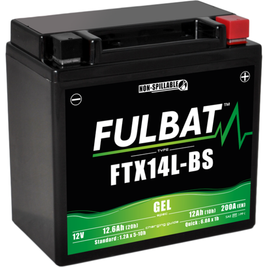 Gelový akumulátor FULBAT FTX14L-BS GEL