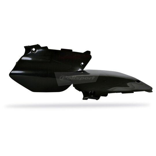 Bočné číslové tabuľky POLISPORT (pár) čierna