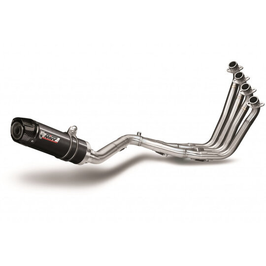 Výfuk kompletný 4x2x1 MIVV GP H.055.LXBC Black with carbon cap