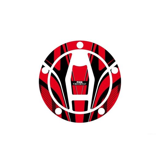 Ochranné nálepky na viečko nádrže PUIG RADIKAL 9049R červené
