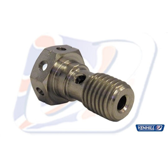 Banjo skrutka Venhill 110125T M10x1,25 mm titán