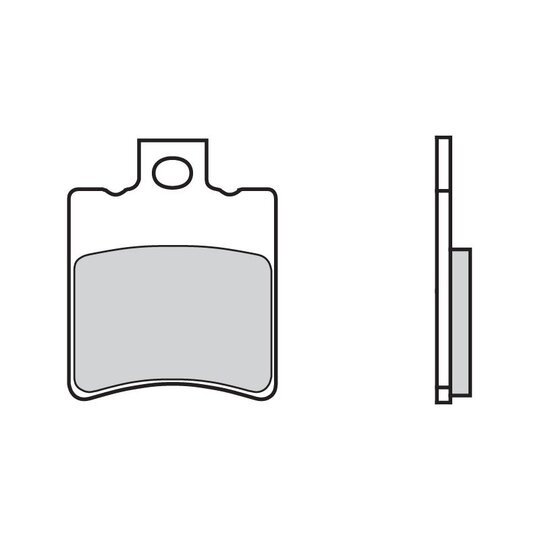 Brzdové obloženie BREMBO 07002 CC SCOOTER