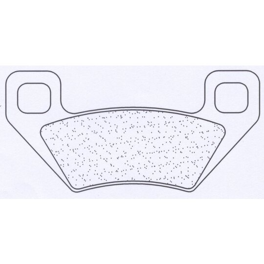 Brzdové obloženie CL BRAKES 1171 X59 (X55)