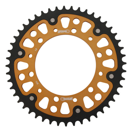 Reťazová rozeta SUPERSPROX STEALTH RST-855:48-GLD zlatá 48T, 520