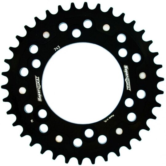 Rozeta SUPERSPROX STEALTH RST-745:39-BLK čierna 39T, 525