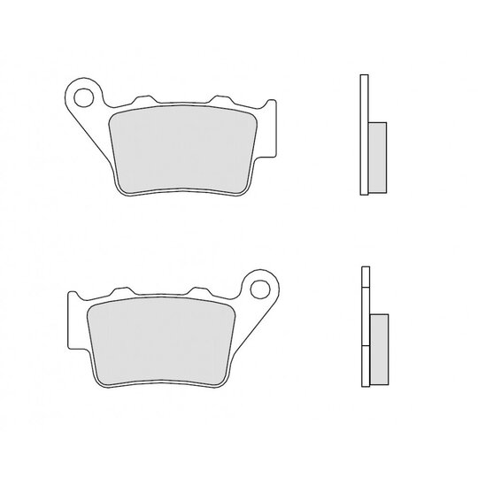 Brzdové obloženie BREMBO 07BB02SX