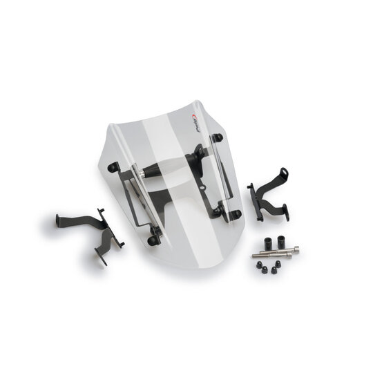 Plexi na motorku PUIG NEW. GEN SPORT 3773W priehľadná Nastaviteľné
