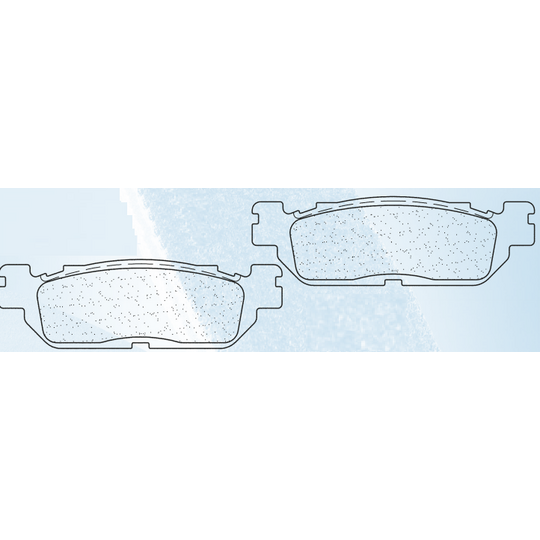 Brzdové obloženie CL BRAKES 3095 MSC