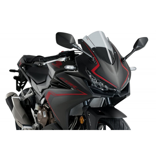 Plexi štít PUIG RACING 3613H dymové