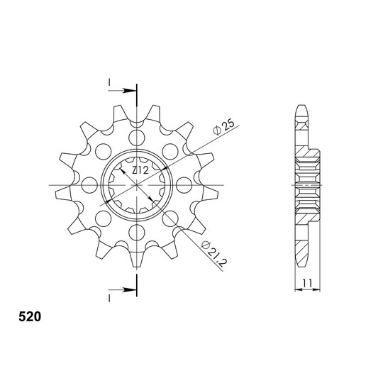Reťazové koliečko SUPERSPROX CST-824:15 15T, 520