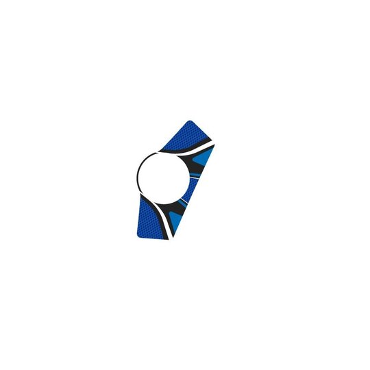 Ochranné nálepky na "okuliare" PUIG RADIKAL 9404A modrá