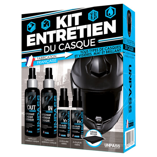 Unpass sada na čistenie prilby care for helmet - kit-casque-1000px