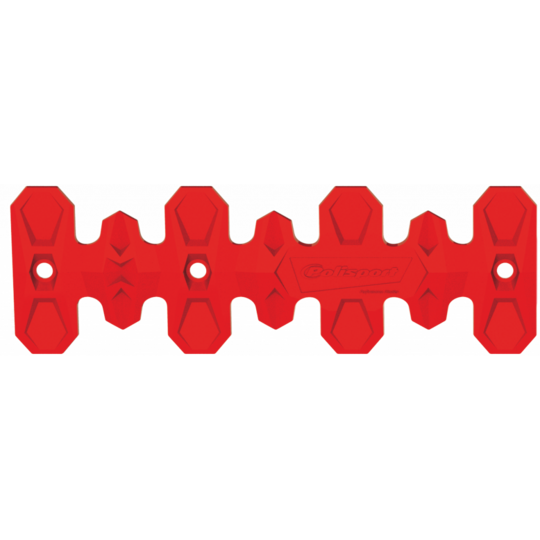 Ochrana výfukového potrubia POLISPORT ARMADILLO krátke červené