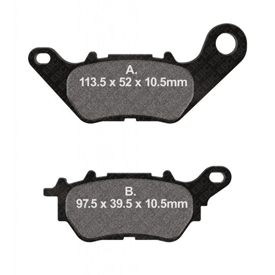 Brzdové obloženie EBC FA662V