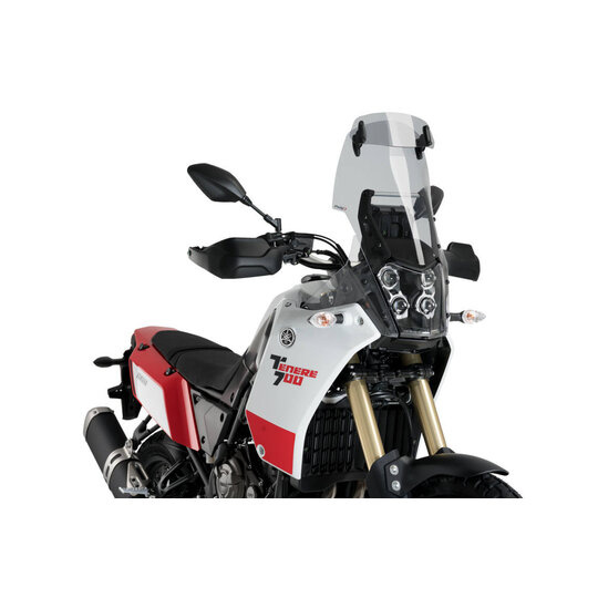 Plexi na motorku PUIG TOURING PLUS WITH VISOR 3728H dymové