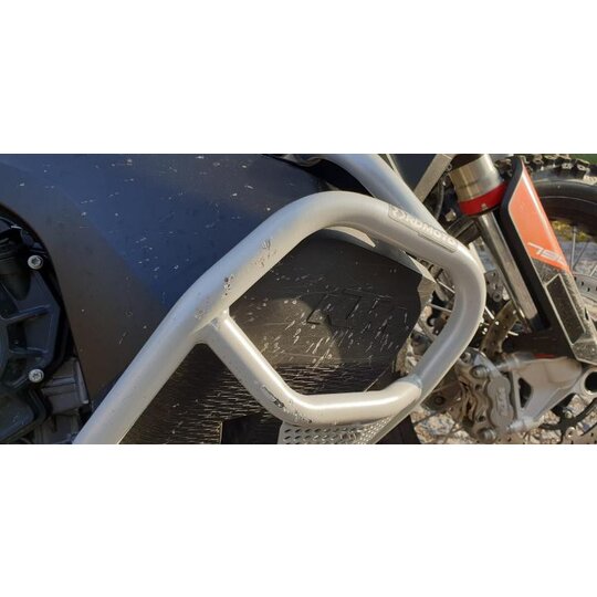 RDmoto padací rám - KTM 790 Adventure / R 2019- /komplet oranžový /CF130O