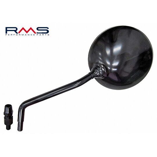 Zpätné zrkadlo RMS 122760260 ľavý čierna