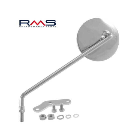 Zpätné zrkadlo RMS 122760920 ľavý chróm