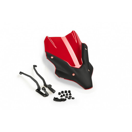 Plexi na motorku PUIG NEW. GEN SPORT 20618R červené