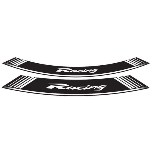 Linka na ráfik PUIG RACING 5531B biela linky na ráfik - sada 8ks