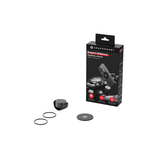 Shapeheart držiak na riadidlá moto / plech - Packaging - MOTO UNIVERSAL (sans fond)