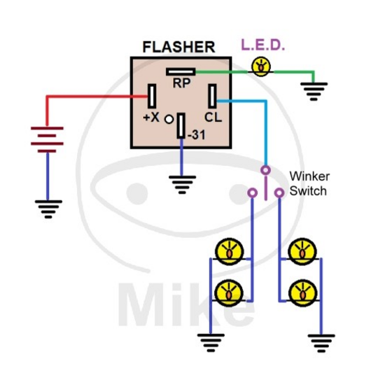 Indicator relay