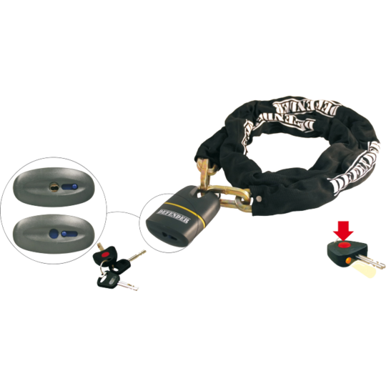 Reťazový zámok RMS 288000630 10x10x1500mm