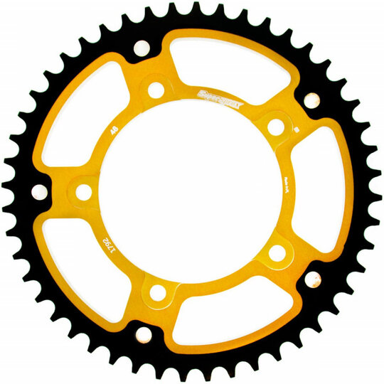 Reťazová rozeta SUPERSPROX STEALTH RST-1792:48-GLD zlatá 48T, 525