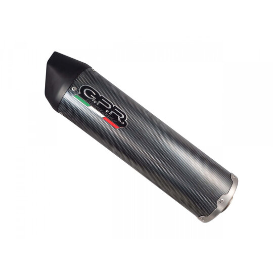 Mid-full system exhaust GPR FURORE HU.21.1.FUPO Matte Black including removable db killer