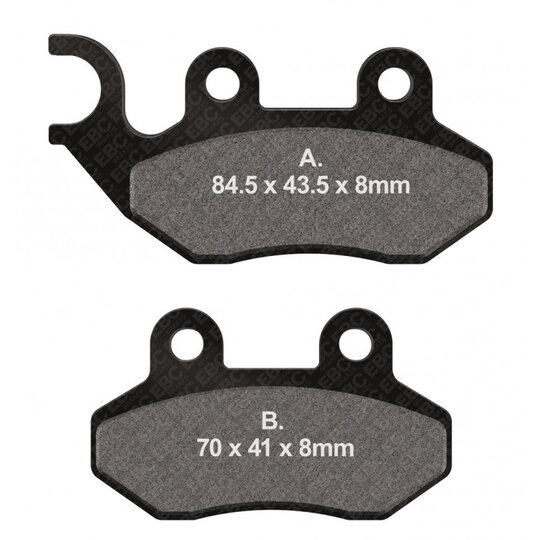 Brzdové obloženie EBC SFAC264