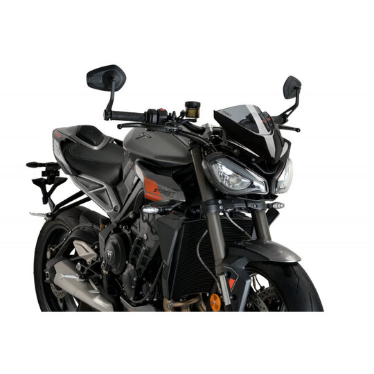 Plexi na motorku PUIG NEW GEN. SPORT 21592H dymové