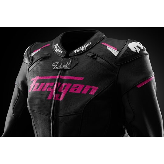 Furygan - bunda raptor lady / black-white-pink - 00P_6040_1027_details_0 (Medium)