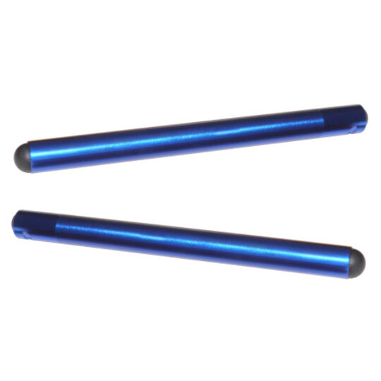 Clip-ons ACCOSSATO aluminium, 280mm without caps, blue