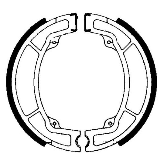 Brzdové čeľuste FERODO 225129210