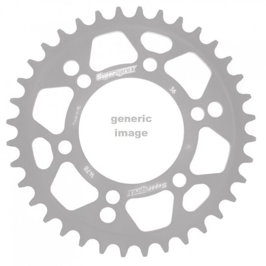 Reťazová rozeta SUPERSPROX RFE-1478:34-BLK čierna 34T, 520