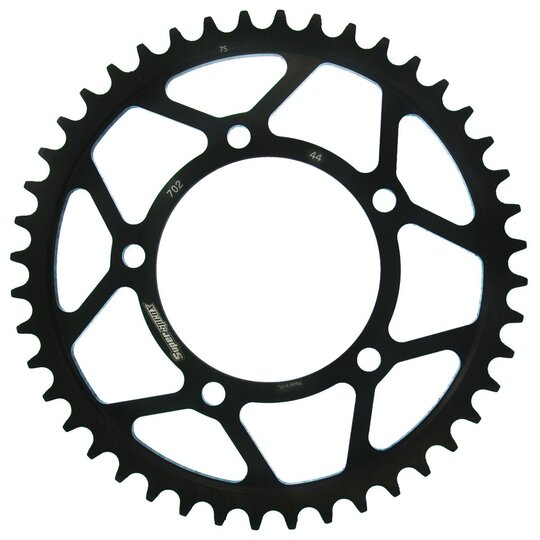 Reťazová rozeta SUPERSPROX RFE-702:44-BLK čierna 44T, 525
