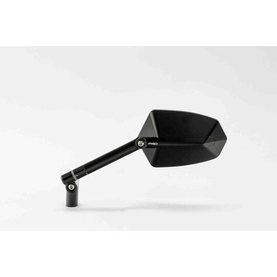 Zpätné zrkadlo PUIG GT 001NN čierno / čierna ľavý