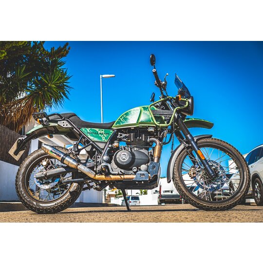 Slip-on exhaust GPR DEEPTONE ROY.5.RACE.DE Brushed Stainless steel including link pipe