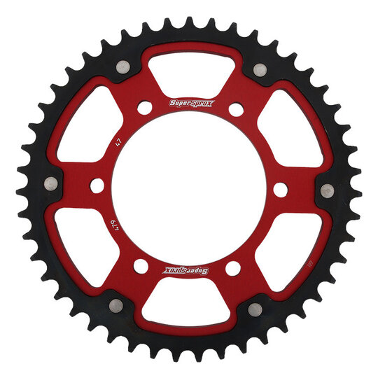 Reťazová rozeta SUPERSPROX STEALTH RST-479:47-RED červené 47T, 530