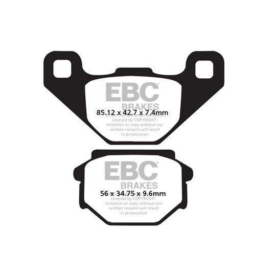 Brzdové obloženie EBC FA382