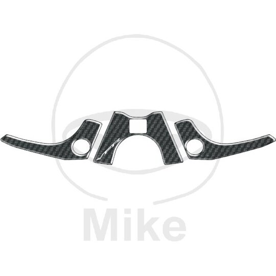 Ochranná samolepka prednej vidlice JMT Karbón