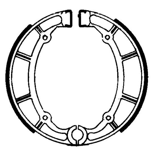 Brzdové čeľuste FERODO 225129065